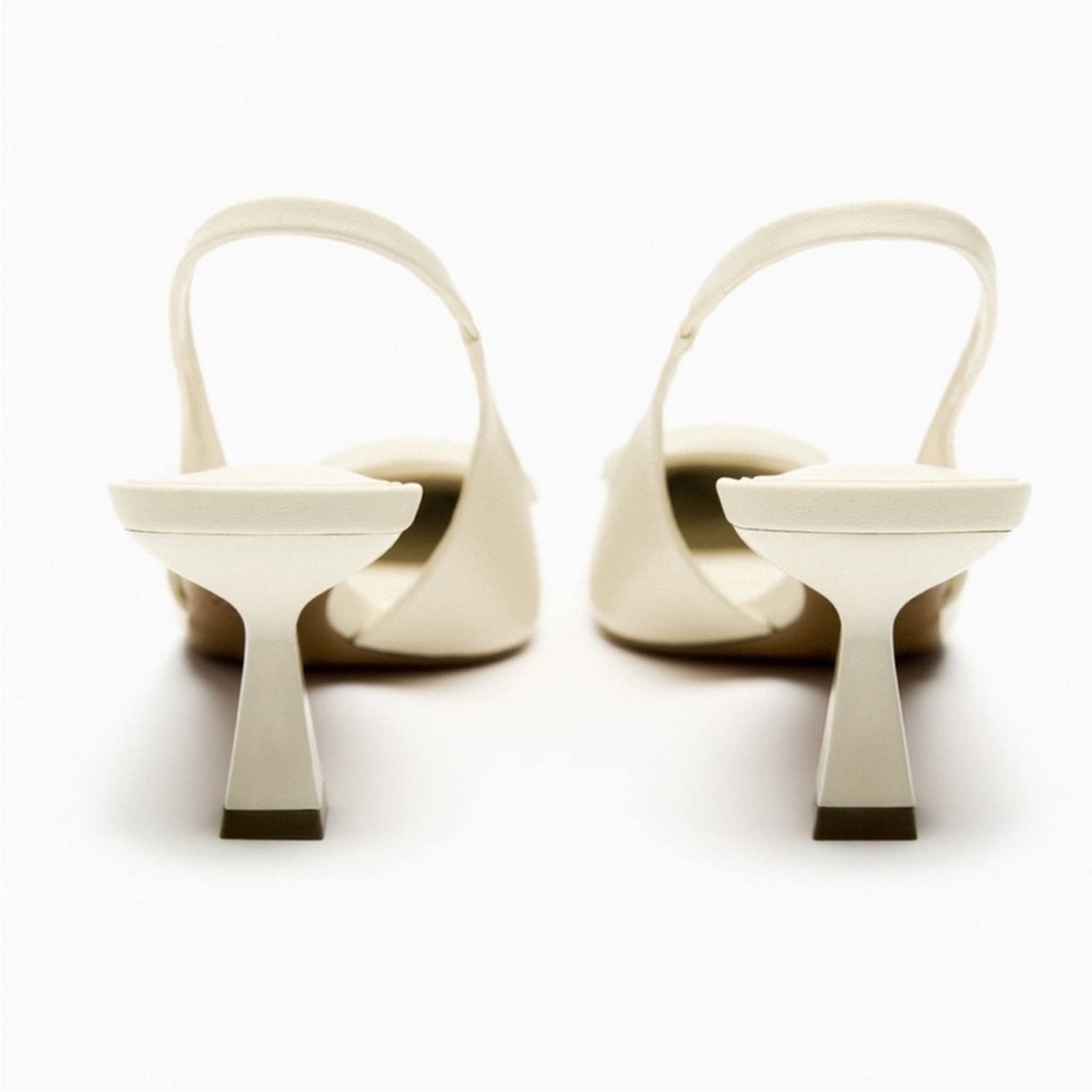 Zara Slingback Heels - Picture 4 of 9
